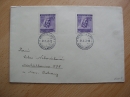 Dopis s výplatními známkami